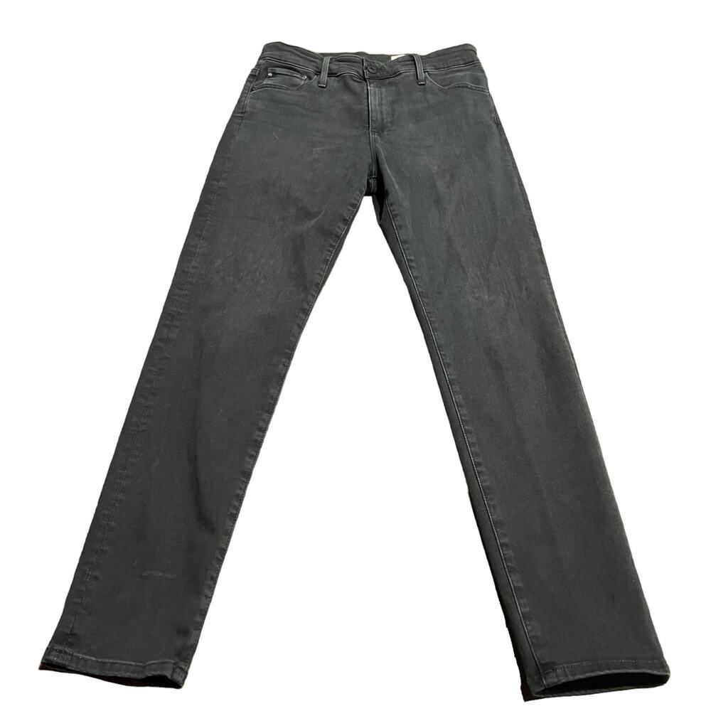 AG Adriano Goldschmied Women’s High Rise Stevie Ankle Slim Straight Jeans 28P